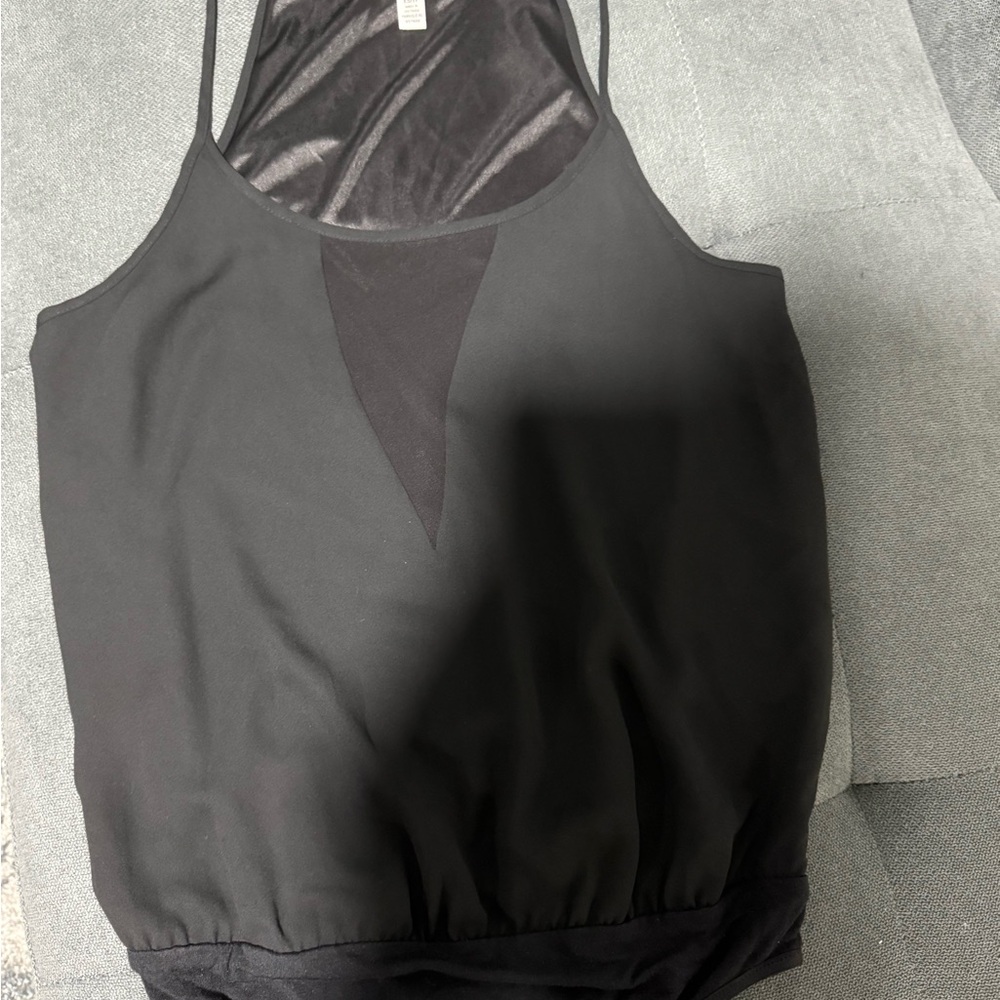 Black Women's Sleeveless Top